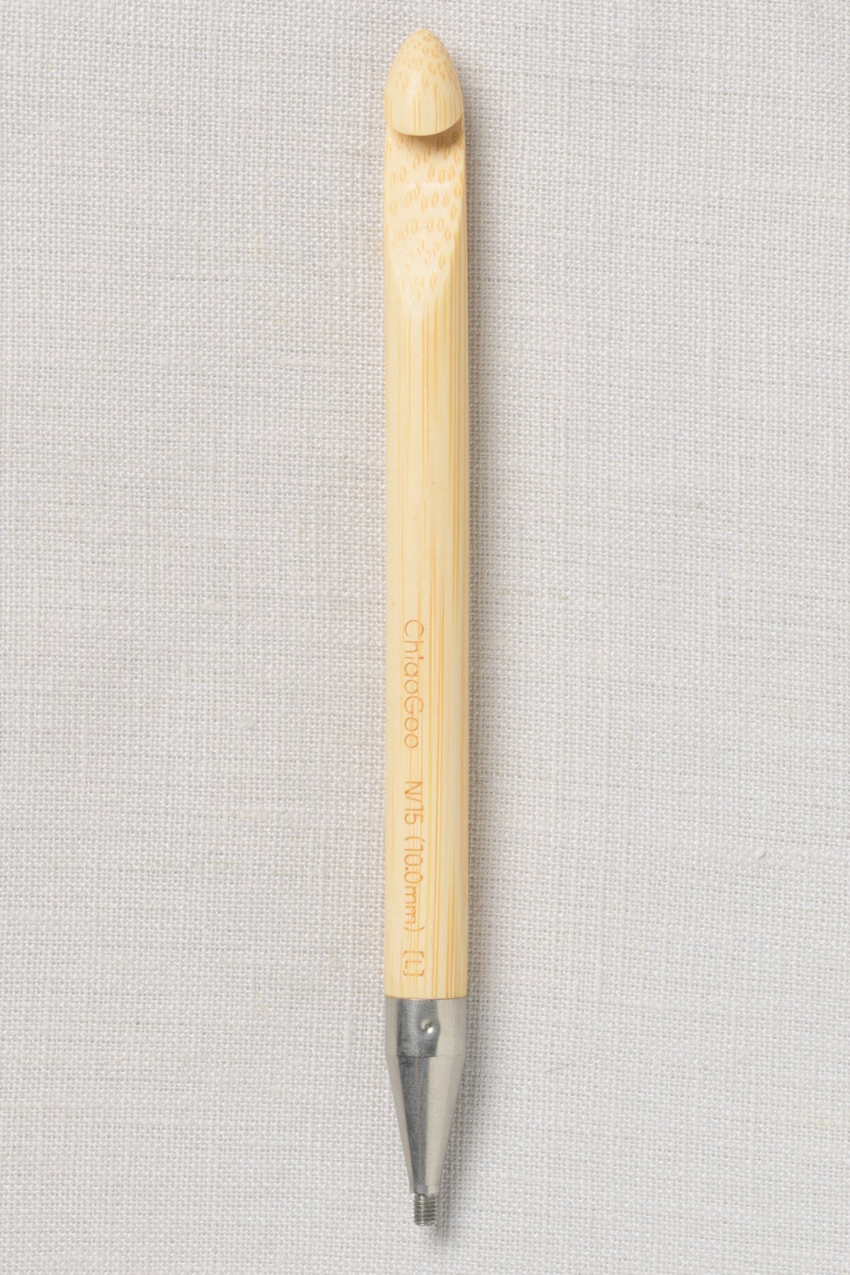 ChiaoGoo T-SPIN Tunisian IC Hook 5.7" (14.5 cm) Bamboo