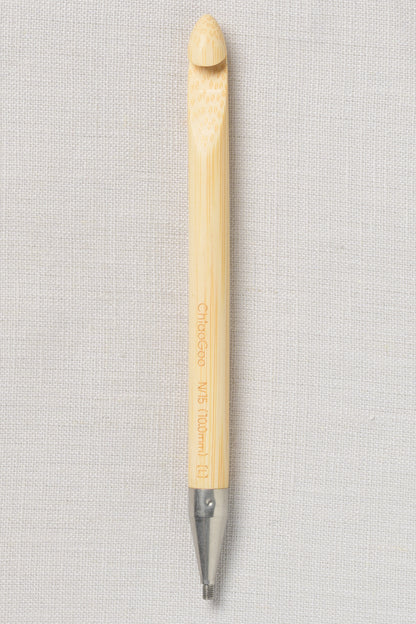 ChiaoGoo T-SPIN Tunisian IC Hook 5.7" (14.5 cm) Bamboo