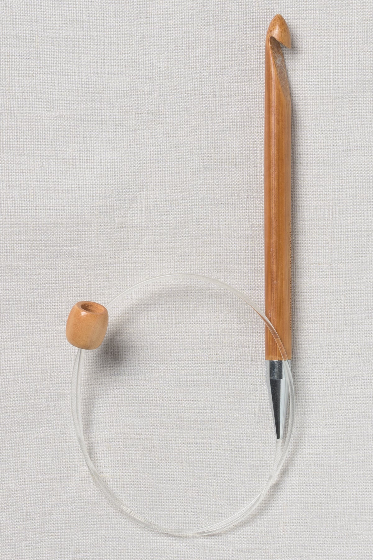 ChiaoGoo Bamboo Flexible Hook 24" (60 cm) Patina