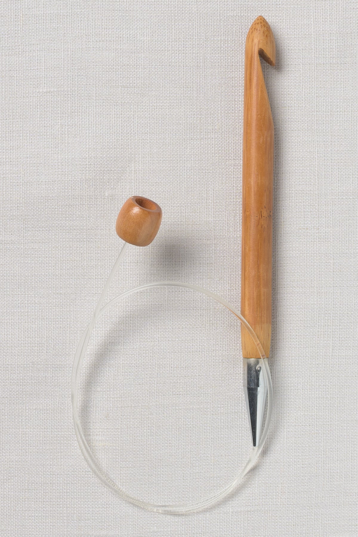 ChiaoGoo Bamboo Flexible Hook 24" (60 cm) Patina