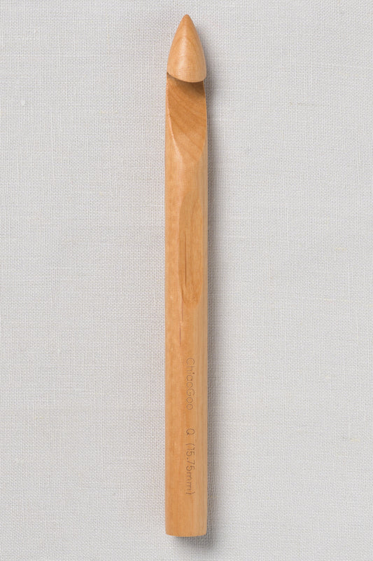 ChiaoGoo Wood Crochet Hook 7.5" (19 cm) Patina