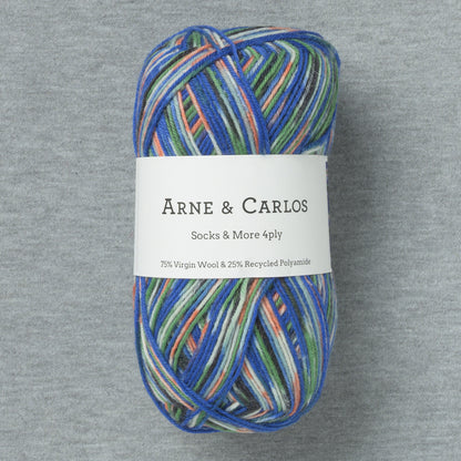 Arne & Carlos Socks & More 4Ply Valen Color (Bag of 5) (New for SS26)