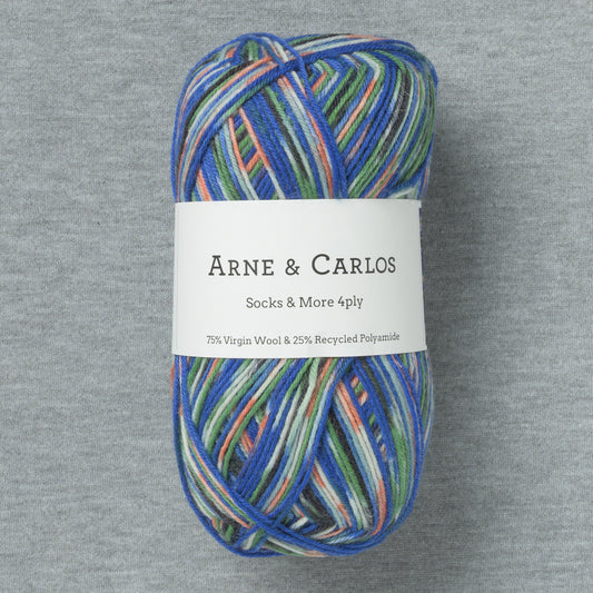 Arne & Carlos Socks & More 4Ply Valen Color (Bag of 5) (New for SS26)