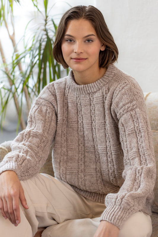 Walnut sweater by Hillesvåg