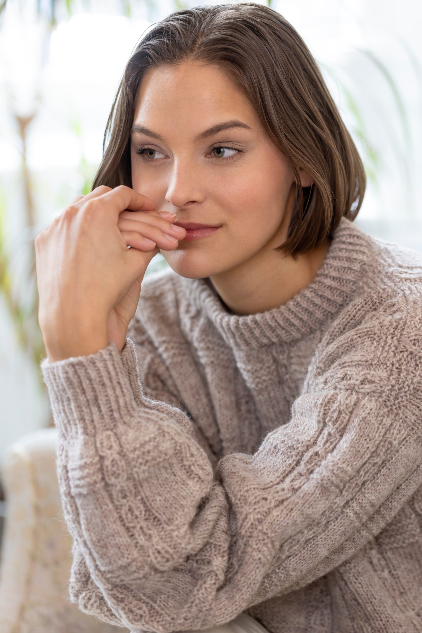 Walnut sweater by Hillesvåg
