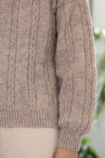 Walnut sweater by Hillesvåg