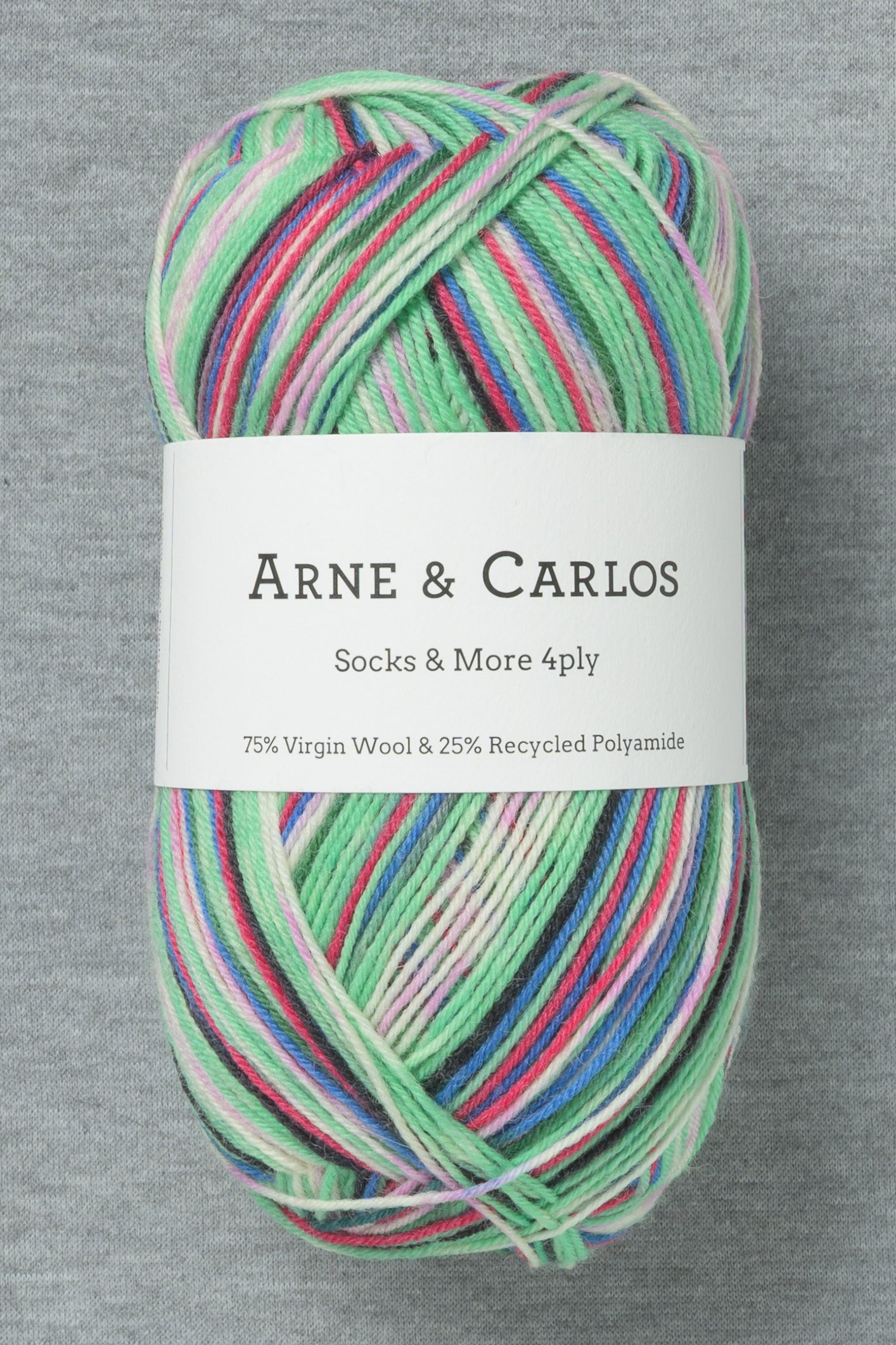 Arne & Carlos Socks & More 4Ply Frost Night Color (Bag of 5)