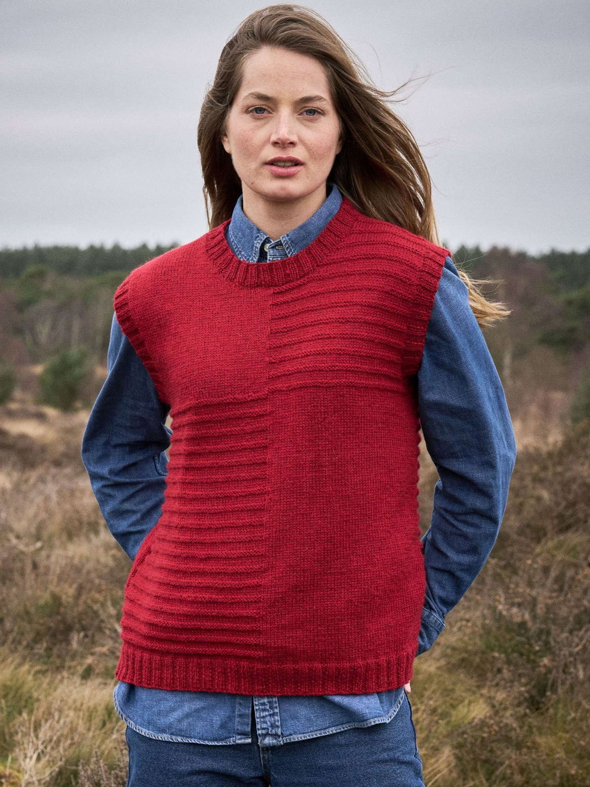 Firethorn Slipover by Bramble & Fleece
