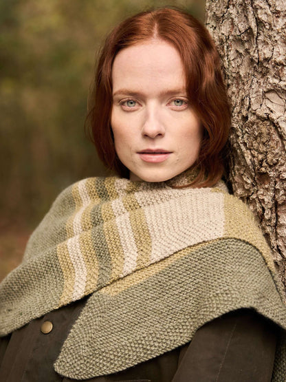 Hebden Shawl by Bramble & Fleece