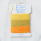 Clover Darning Yarn Yellow (Bag of 3)