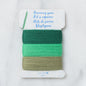 Clover Darning Yarn Emerald (Bag of 3)