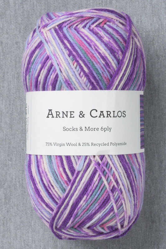 Arne & Carlos Socks & More 6Ply Kabelvaag Color (Bag of 5) (New for FW26)