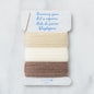 Clover Darning Yarn Beige (Bag of 3)
